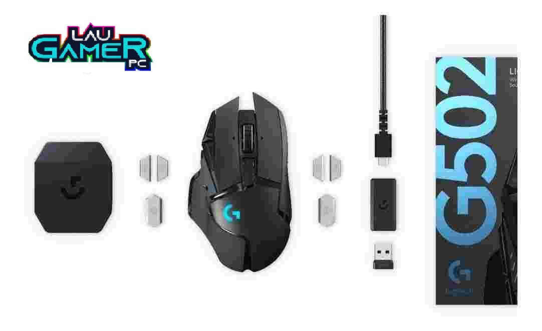 Imagen Logitech g502 lightspeed wireless Mouse GAMER Con SENSOR HERO 3