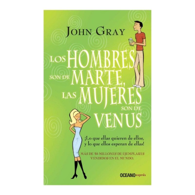 ImagenLos hombres son de Marte las mujeres son de Venus. John Gray