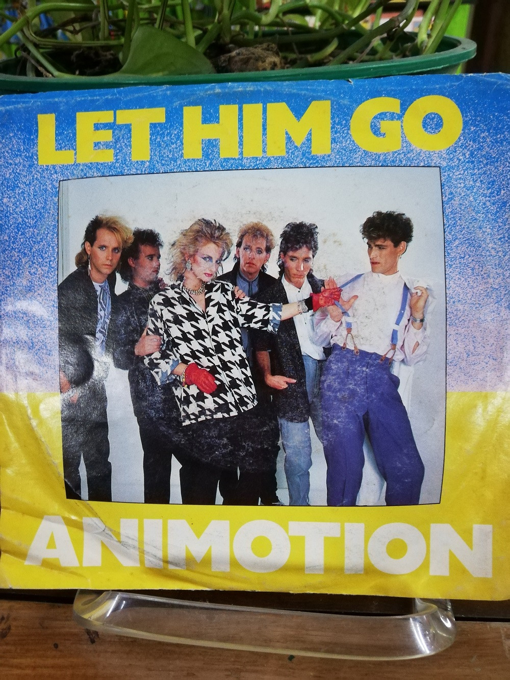 Imagen LP 45 RPM ANIMOTION - LET HIM GO/HOLDING YOU