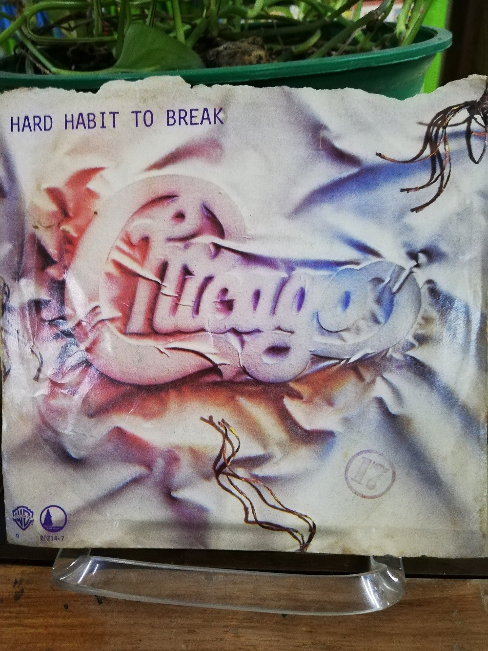 Imagen LP 45 RPM CHICAGO - HARD HABIT TO BREAK/REMEMBER THE FEELING 1