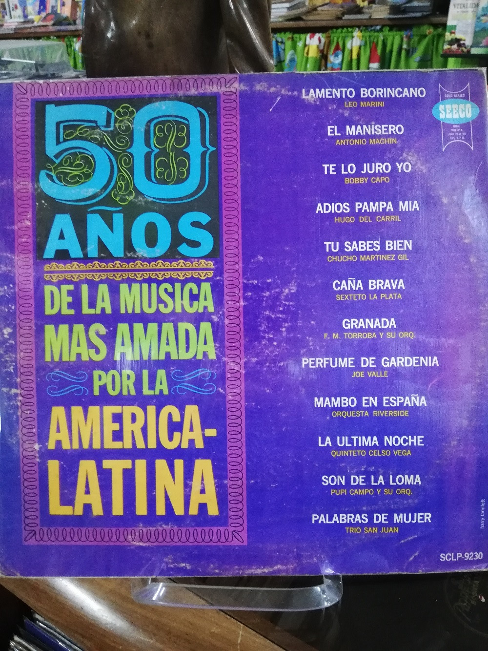 Imagen LP 50 AÑOS DE LA MÚSICA MAS AMADA POR LA AMÉRICA LATINA - ARTISTAS VARIOS 1