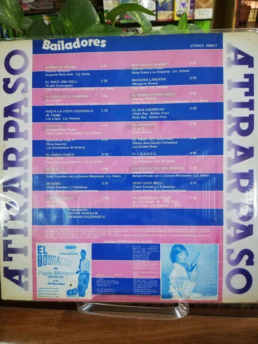 Imagen LP A TIRAR PASO BAILADORES - 20 EXITOS BAILABLES 2