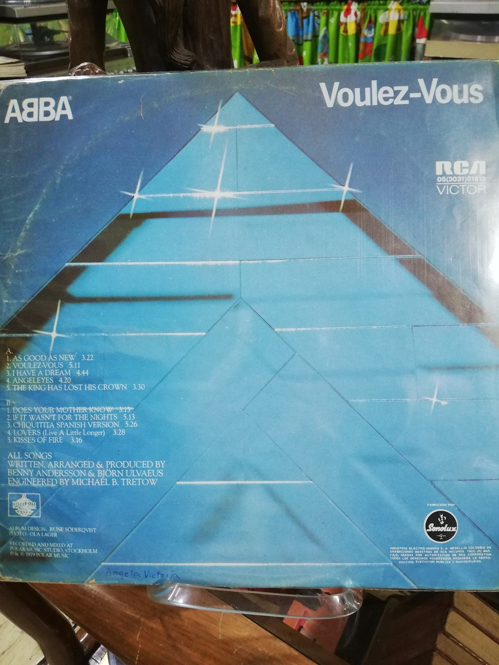 Imagen LP ABBA - VOULEZ-VOUS 2