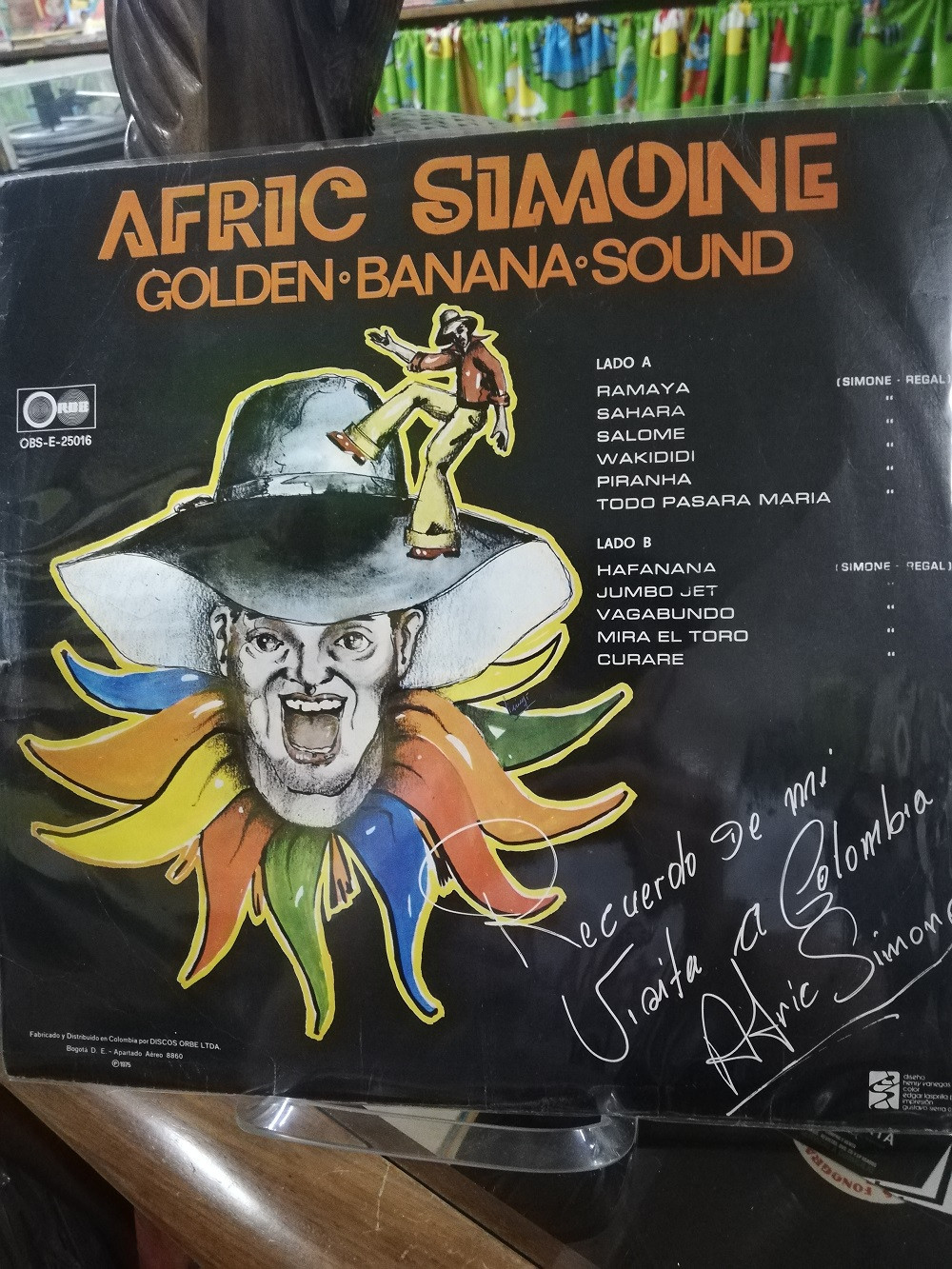 Imagen LP AFRIC SIMONE - GOLDEN-BANANA-SOUND 2