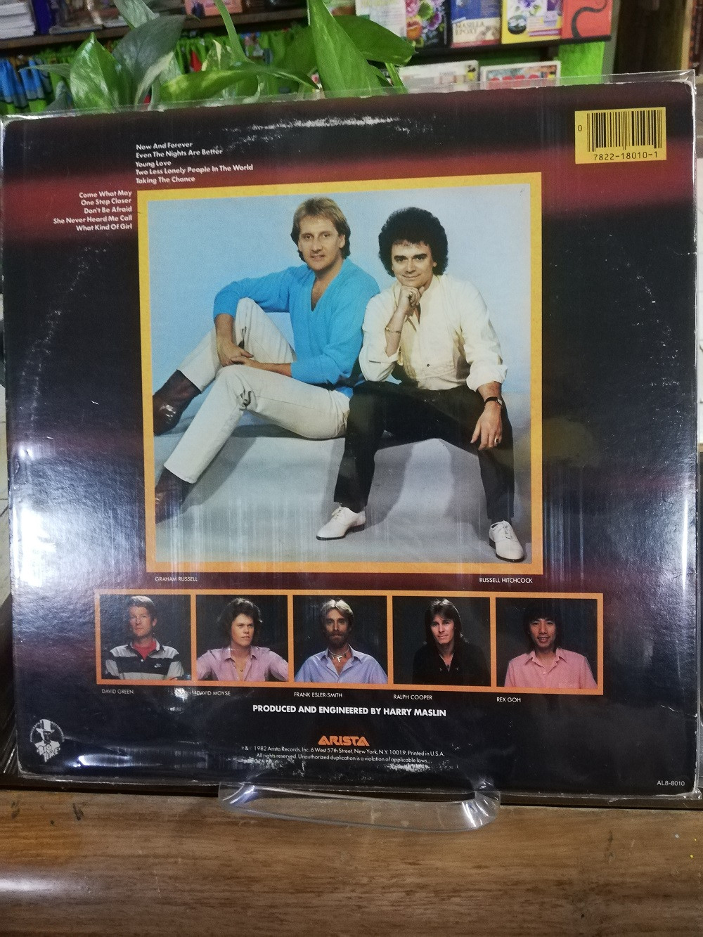 Imagen LP AIR SUPPLY - NOW AND FOREVER 2