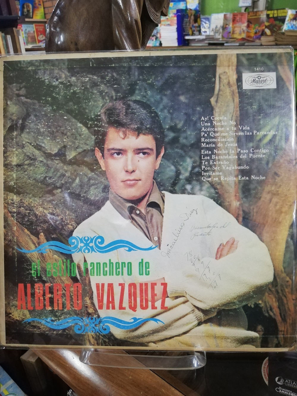 Imagen LP ALBERTO VAZQUEZ - EL ESTILO RANCHERO DE ALBERTO VAZQUEZ