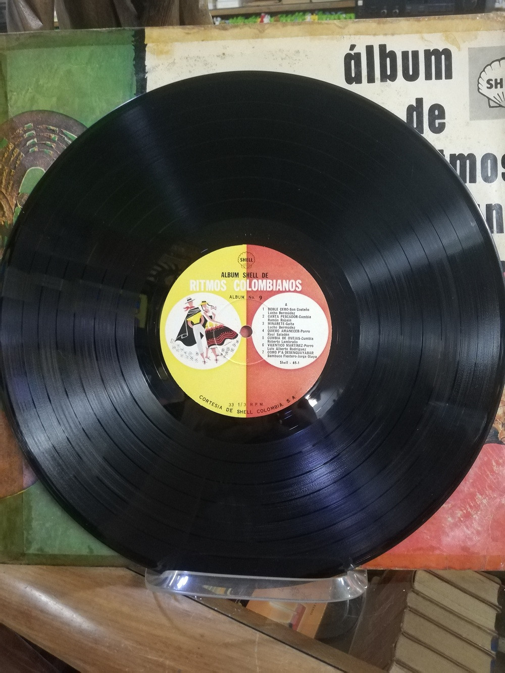 Imagen LP ALBUM DE RITMOS COLOMBIANOS - ALBUM DE RITMOS COLOMBIANOS No. 9 4