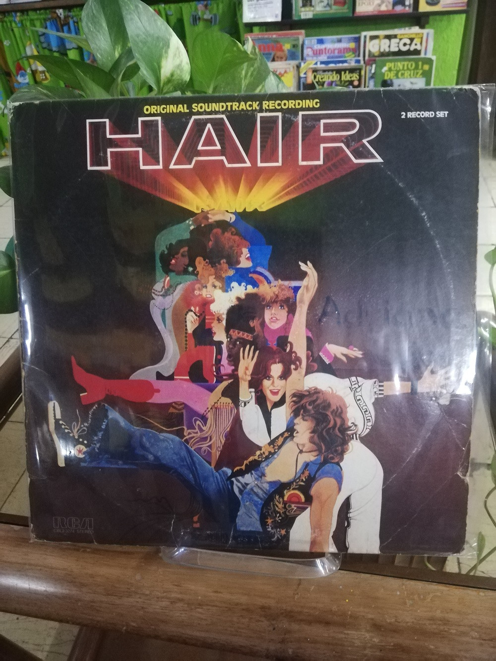 Imagen LP ALBUM DOBLE BANDA SONORA HAIR  1