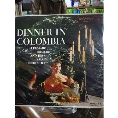 ImagenLP ALDEMARO ROMERO AND HIS SALON ORCHESTRA - DINNER IN COLOMBIA