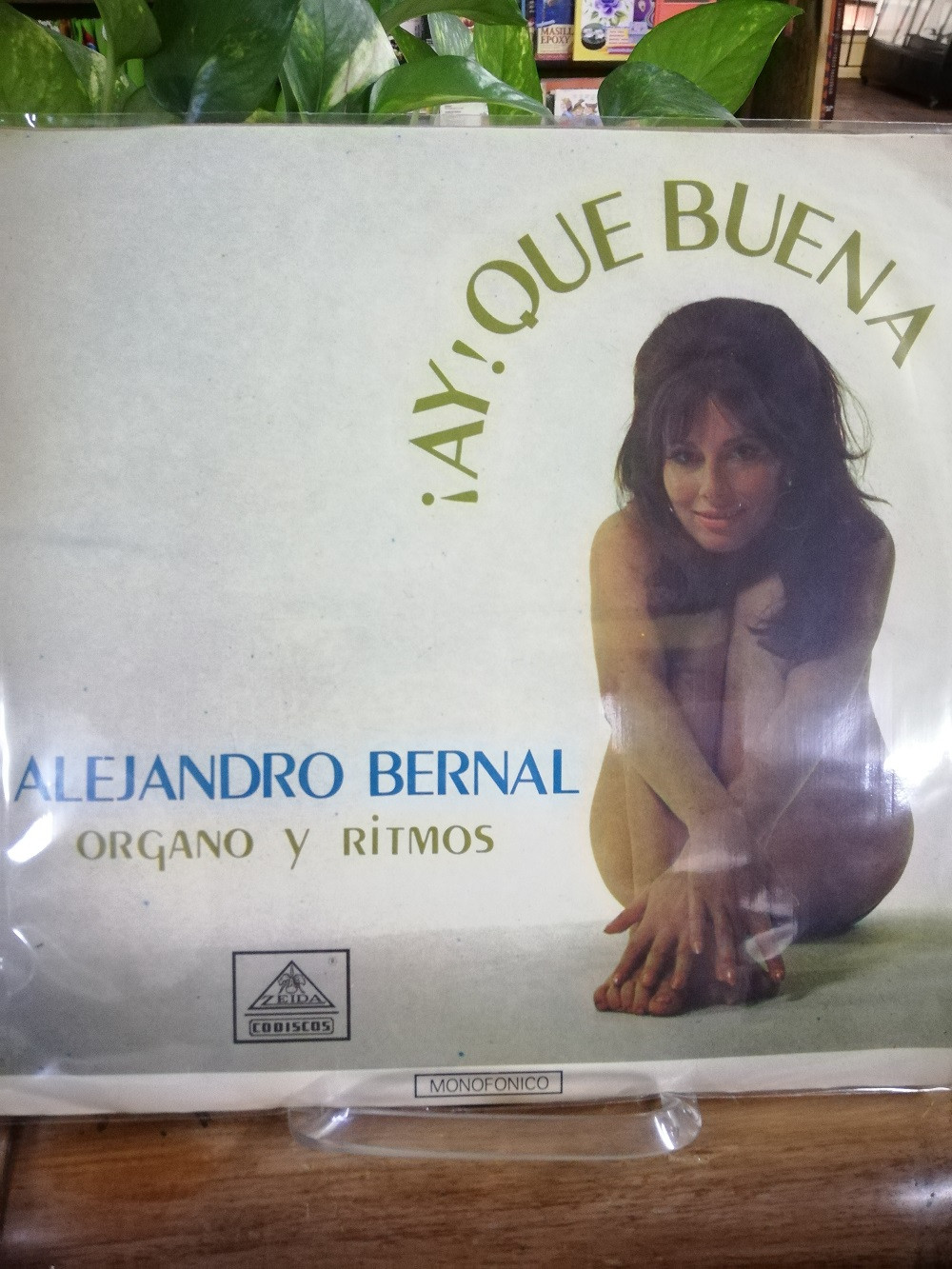 Imagen LP ALEJANDRO BERNAL ORGANO Y RITMO - AY! QUE BUENA