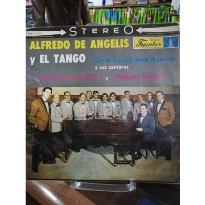 ImagenLP ALFREDO DE ANGELIS CON SU ORQUESTA TIPICA ARGENTINA Y SUS CANTORES - ALFREDO DE ANGELIS Y EL TANGO