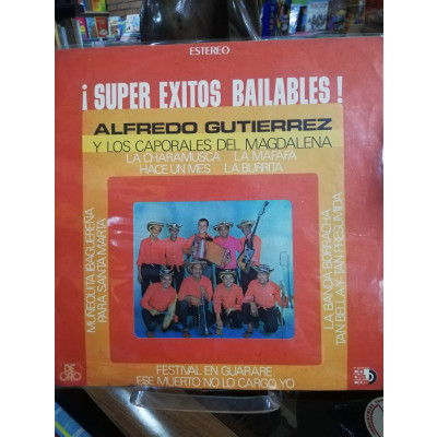 ImagenLP ALFREDO GUTIERREZ Y LOS CAPORALES DE MAGDALENA - SUPER EXITOS BAILABLES!