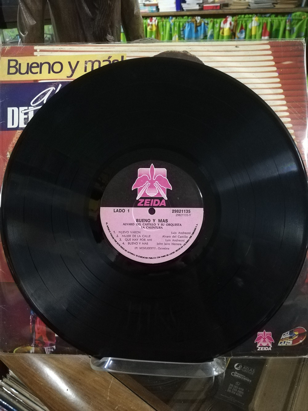 Imagen LP ALVARO DEL CASTILLO - BUENO Y MÁS! 3