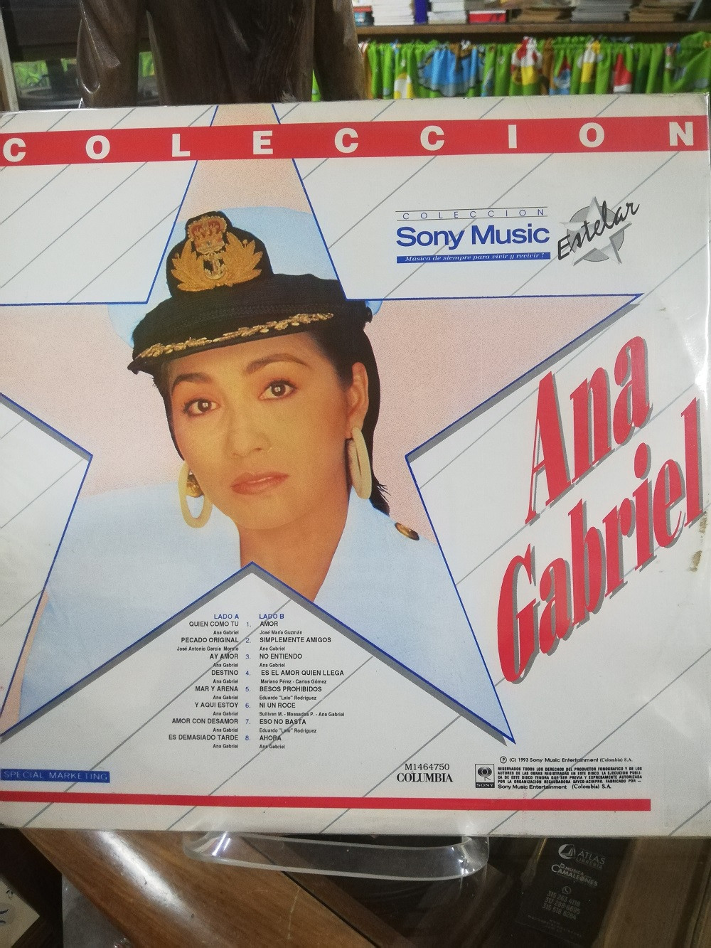 Imagen LP ANA GABRIEL - COLECCIÓN SONY MUSIC ESTELAR 2