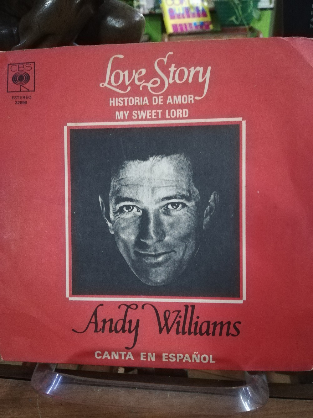 Imagen LP ANDY WILLIAMS - LOVE STORY / MY SWEET LORD 2