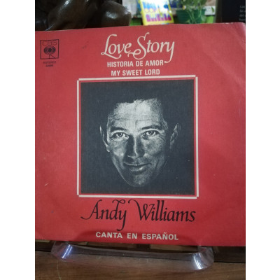 ImagenLP ANDY WILLIAMS - LOVE STORY/MY SWEET LORD