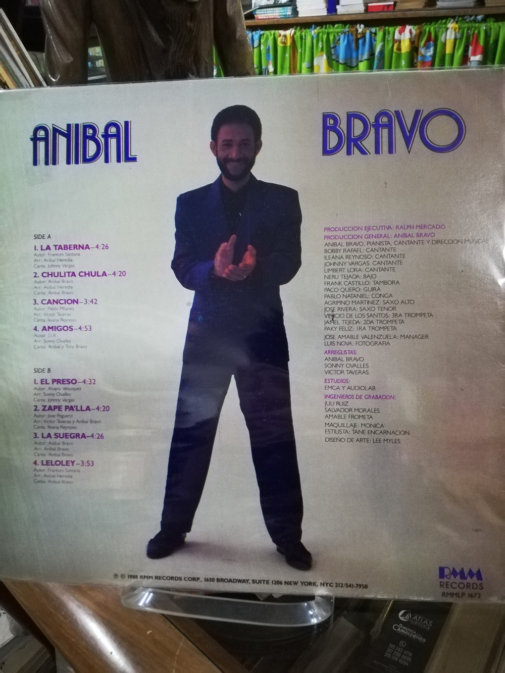Imagen LP ANIBAL BRAVO - ANIBAL BRAVO Y SU ORQUESTA 2