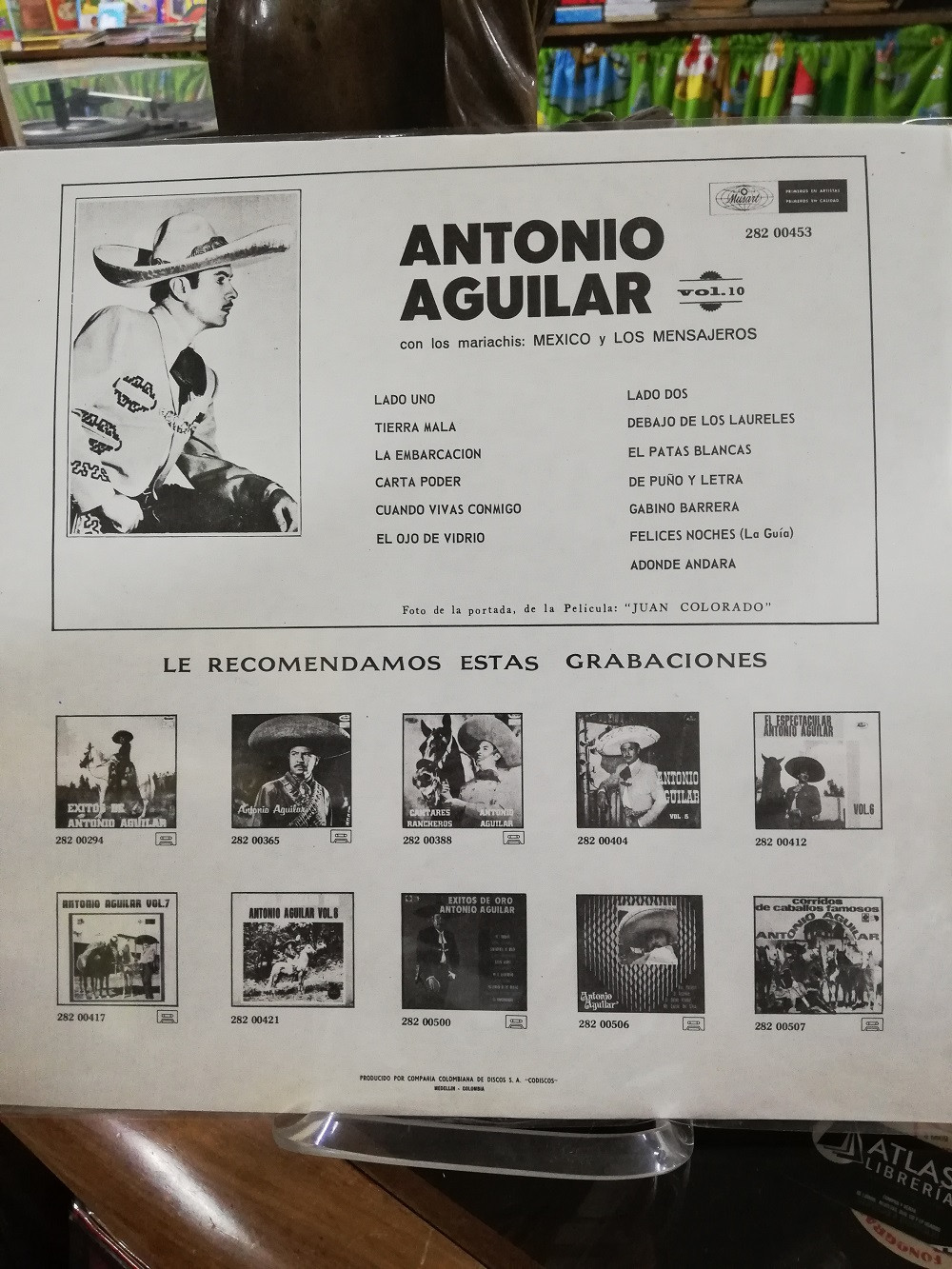 Imagen LP ANTONIO AGUILAR - ANTONIO AGUILAR VOL. 10 2
