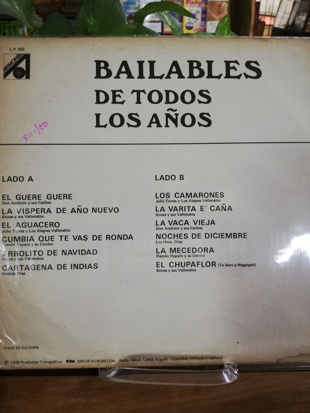 Imagen LP BAILABLES DE TODOS LOS AÑOS - BAILABLES DE TODOS LOS AÑOS 2