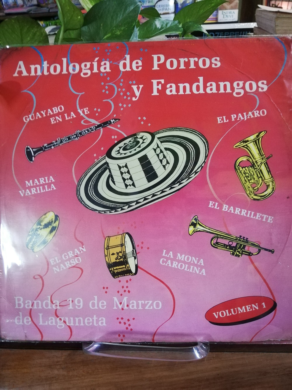 Imagen LP BANDA 19 DE MARZO DE LAGUNETA - ANTOLOGÍA DE PORROS Y FANDANGOS VOL. 1 1