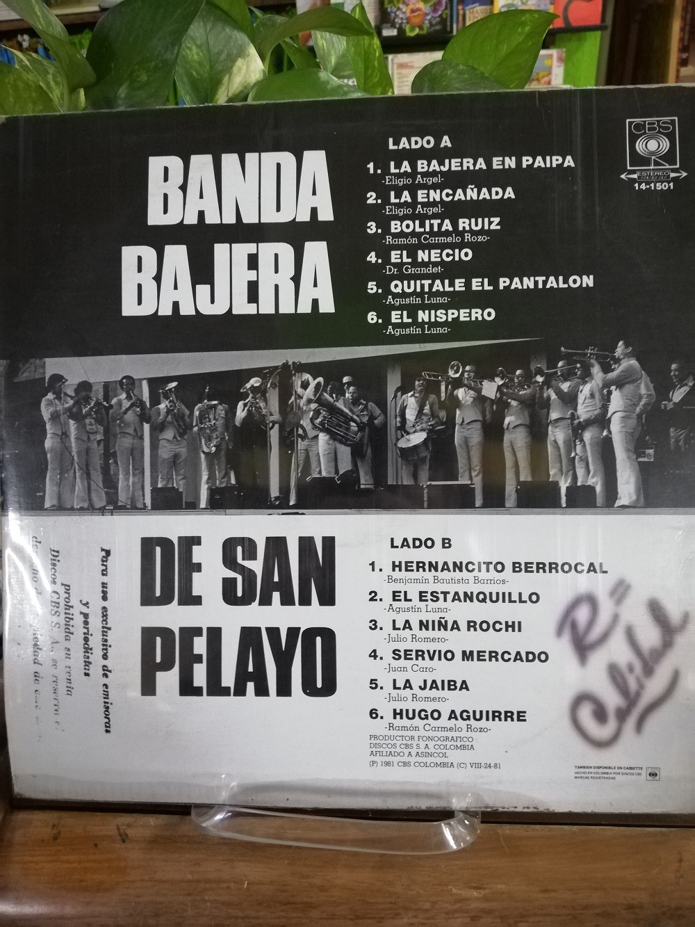 Imagen LP BANDA BAJERA DE SAN PELAYO - LA BAJERA EN PAIPA 2