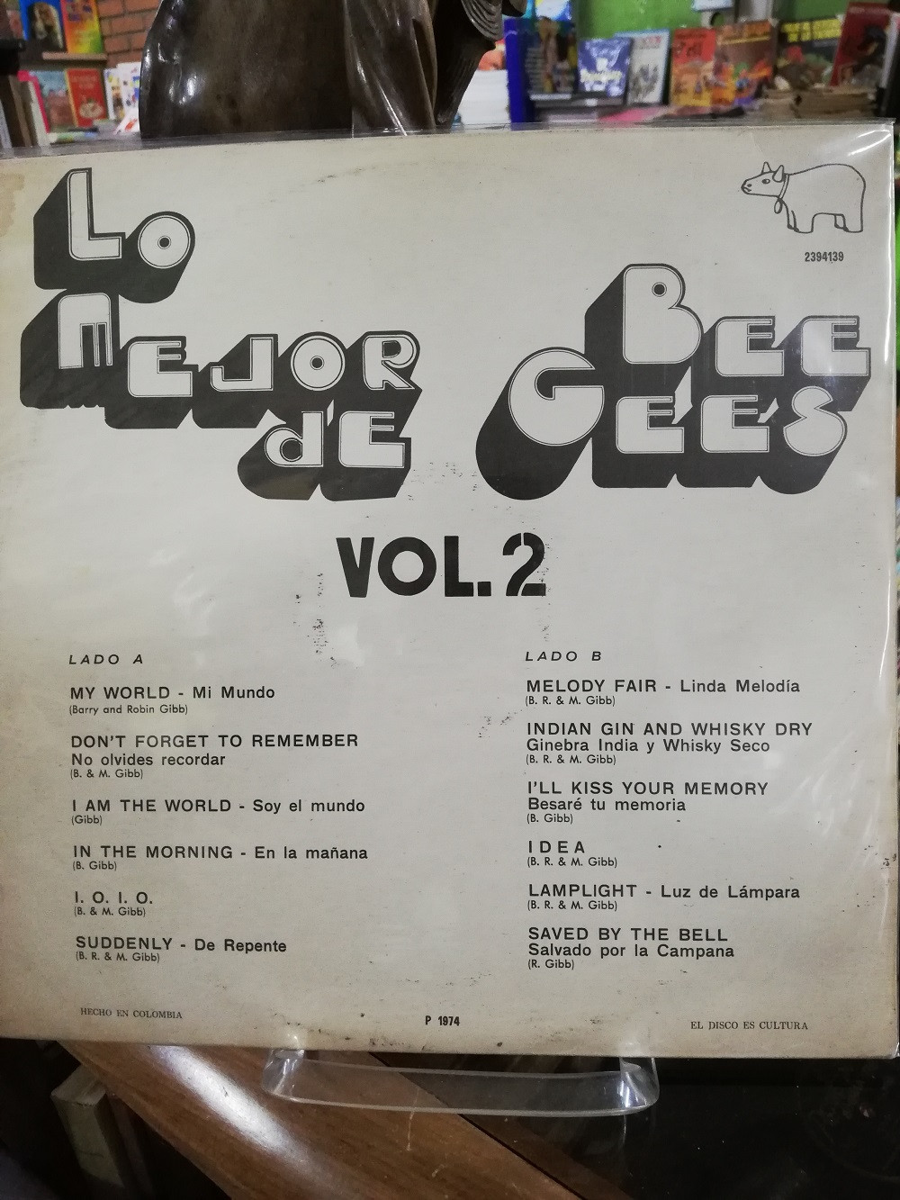 Imagen LP BEE GEES - LO MEJOR DE BEE GEES VOL. 2 2