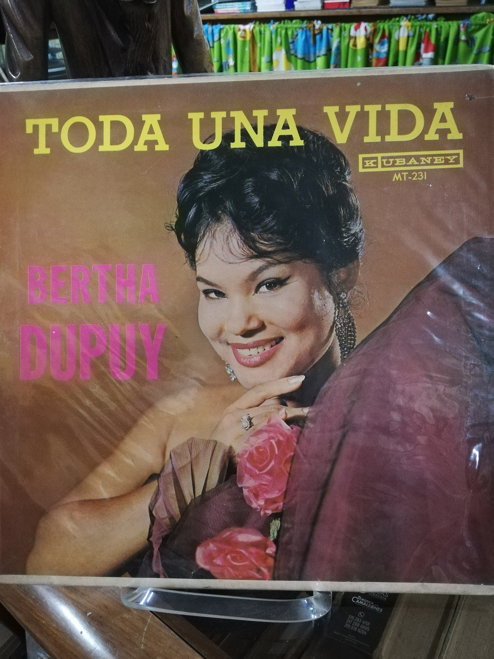 Imagen LP BERTHA DUPUY - TODA UNA VIDA