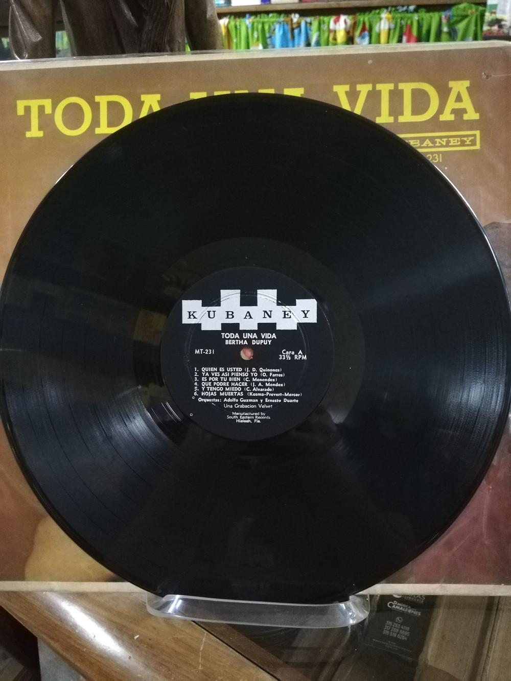 Imagen LP BERTHA DUPUY - TODA UNA VIDA 3