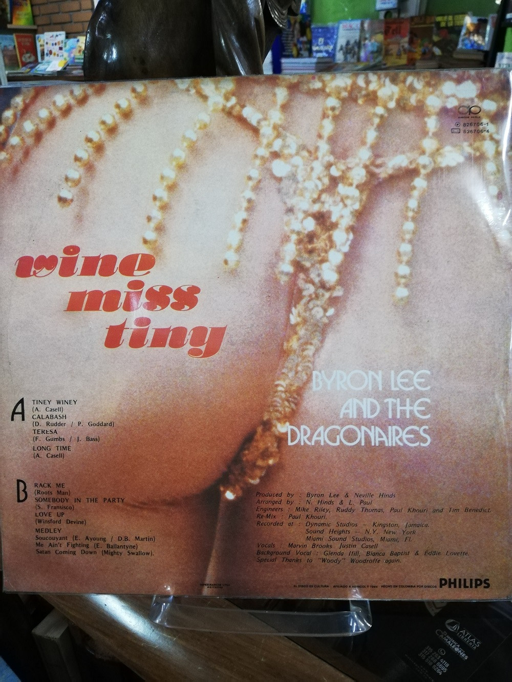 Imagen LP BYRON LEE AND THE DRAGONAIRES - WINE MISS TINY 2