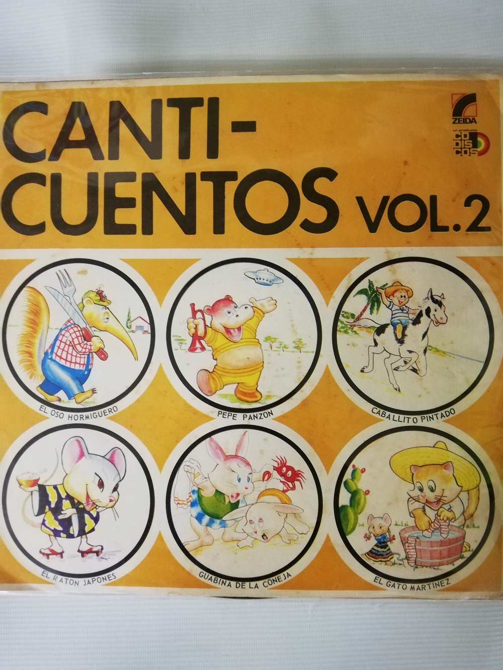 Imagen LP CANTI-CUENTOS - CANTI-CUENTOS VOL. 2 1