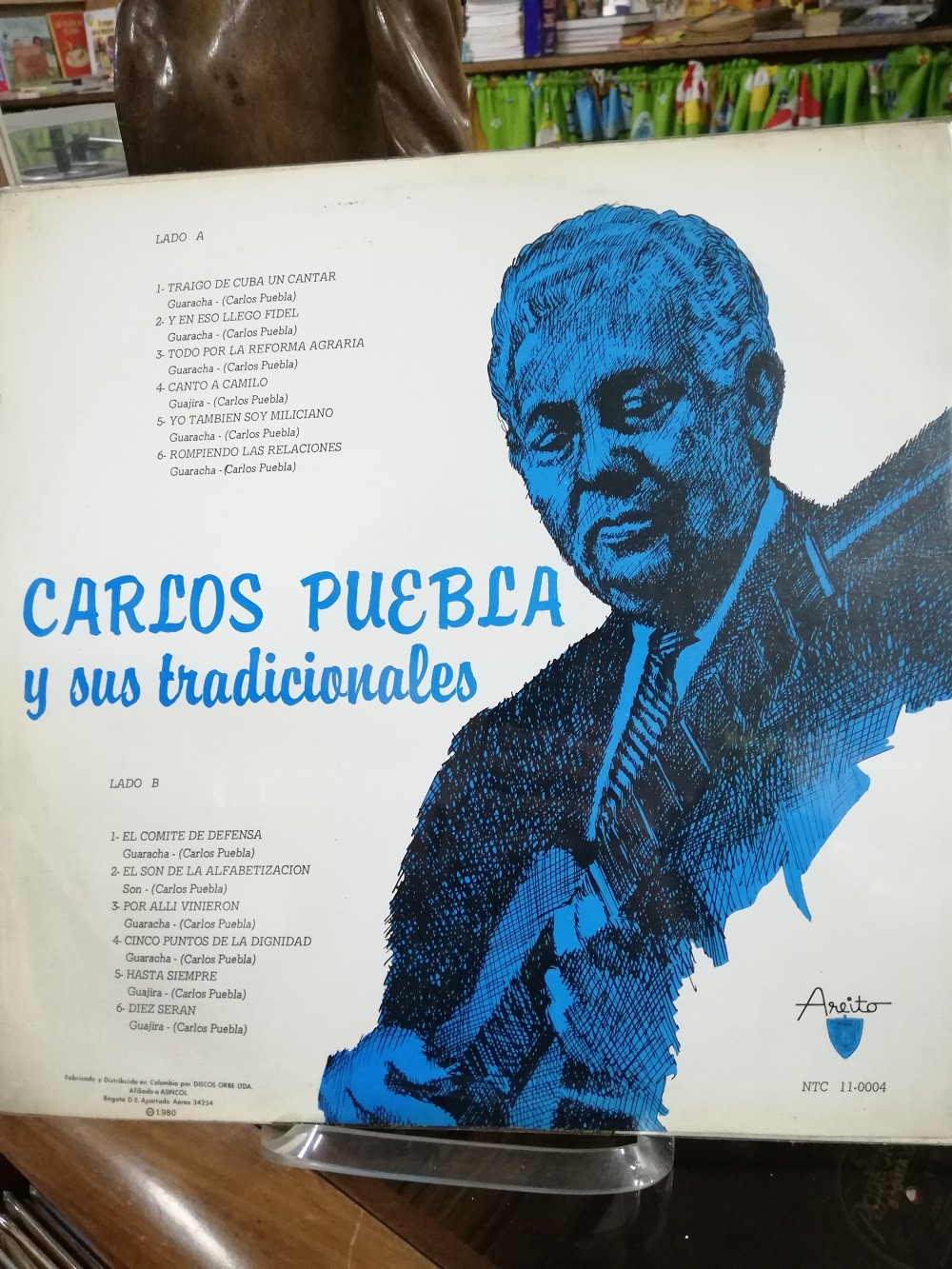 Imagen LP CARLOS PUEBLA - CARLOS PUEBLA Y SUS TRADICIONALES 2