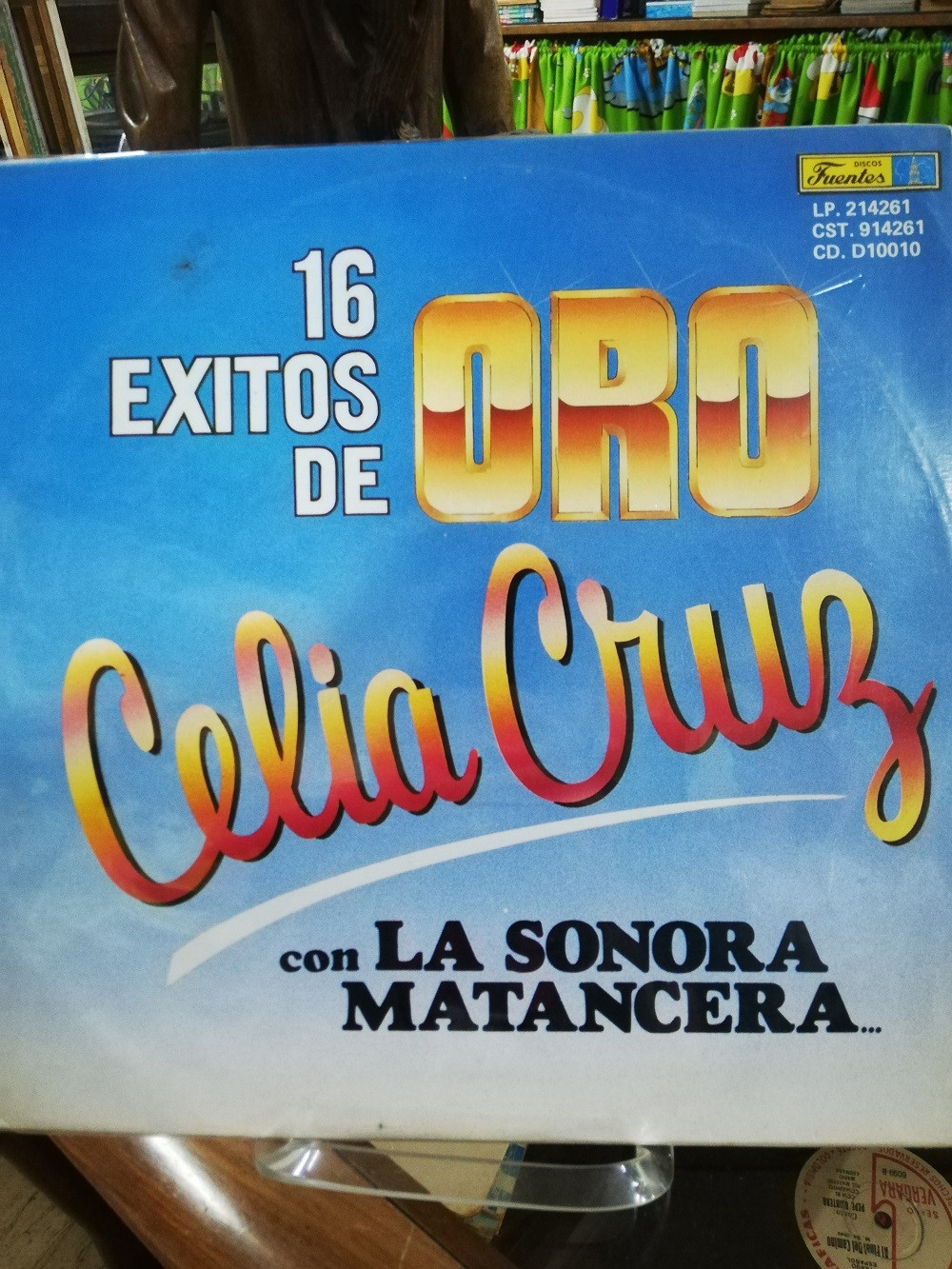 Imagen LP CELIA CRUZ CON LA SONORA MATANCERA - 16 EXITOS DE ORO