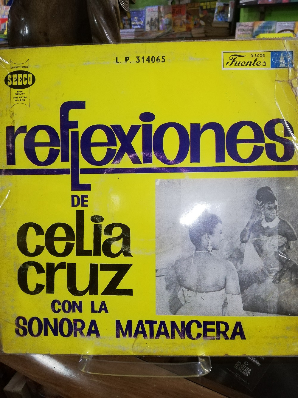 Imagen LP CELIA CRUZ CON LA SONORA MATANCERA - REFLEXIONES
