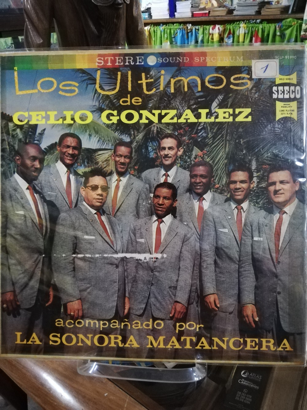 Imagen LP CELIO GONZALEZ - LOS ÚLTIMOS DE CELIO GONZALEZ ACOMPAÑADO POR LA SONORA MATANCERA