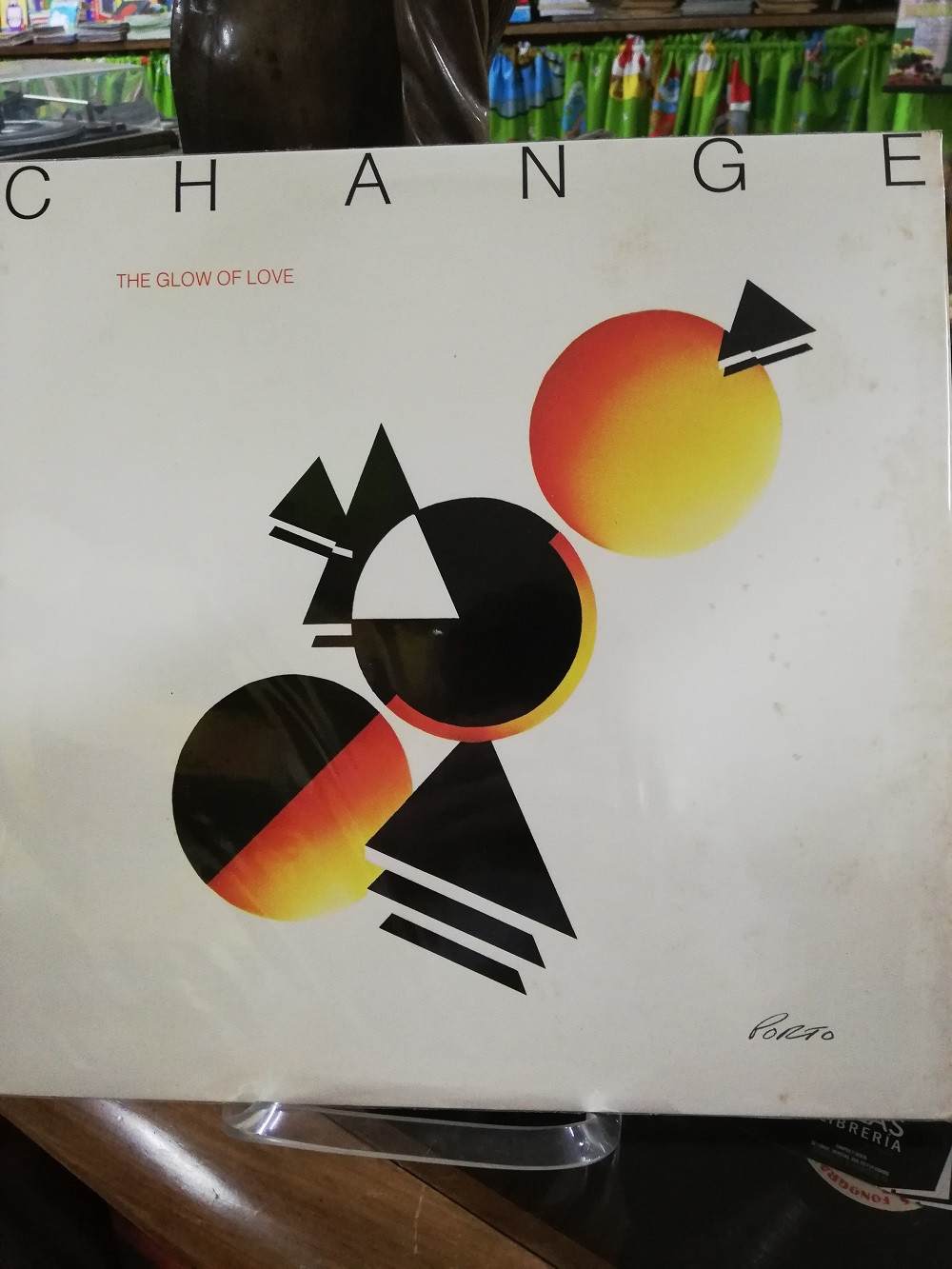 Imagen LP CHANGE - THE GLOW OF LOVE 1