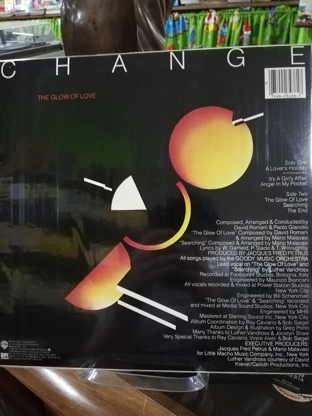 Imagen LP CHANGE - THE GLOW OF LOVE 2