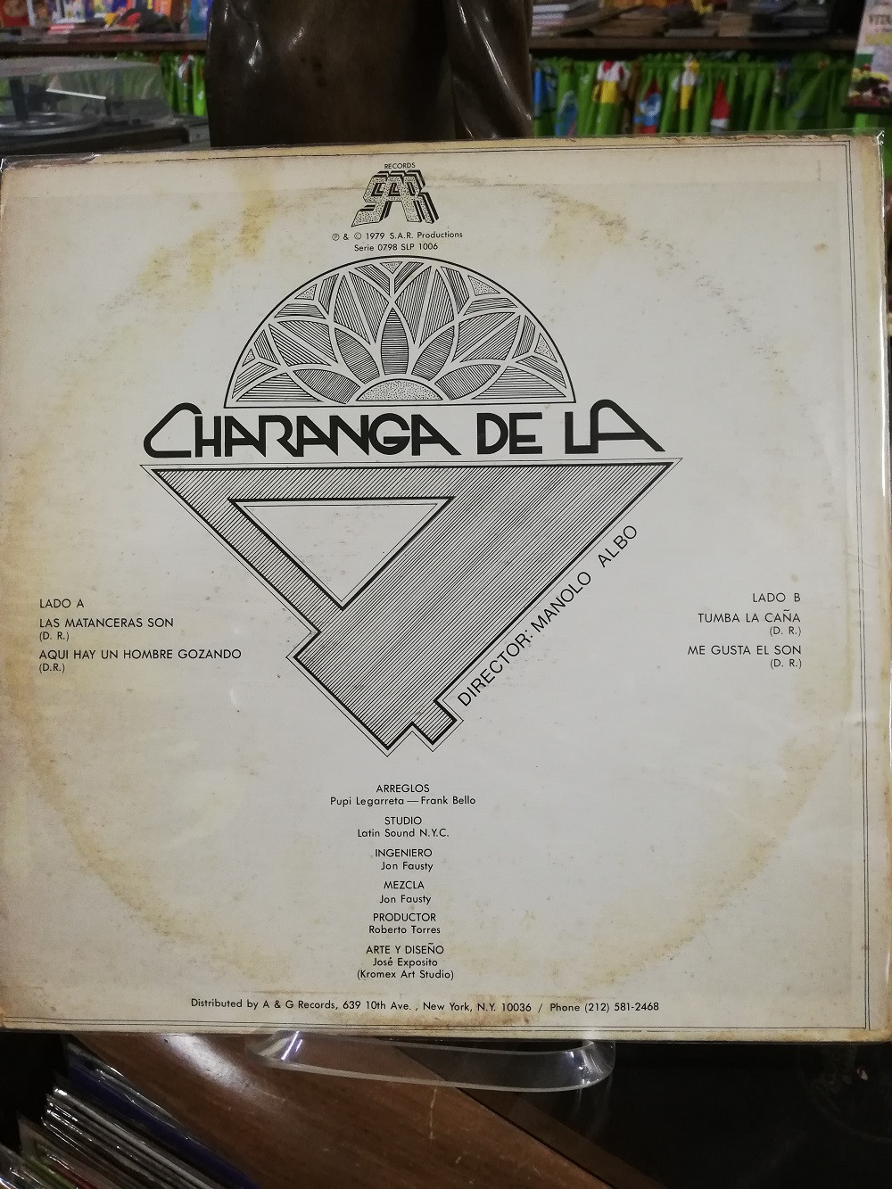 Imagen LP CHARANGA DE LA 4 - CHARANGA DE LA 4 2