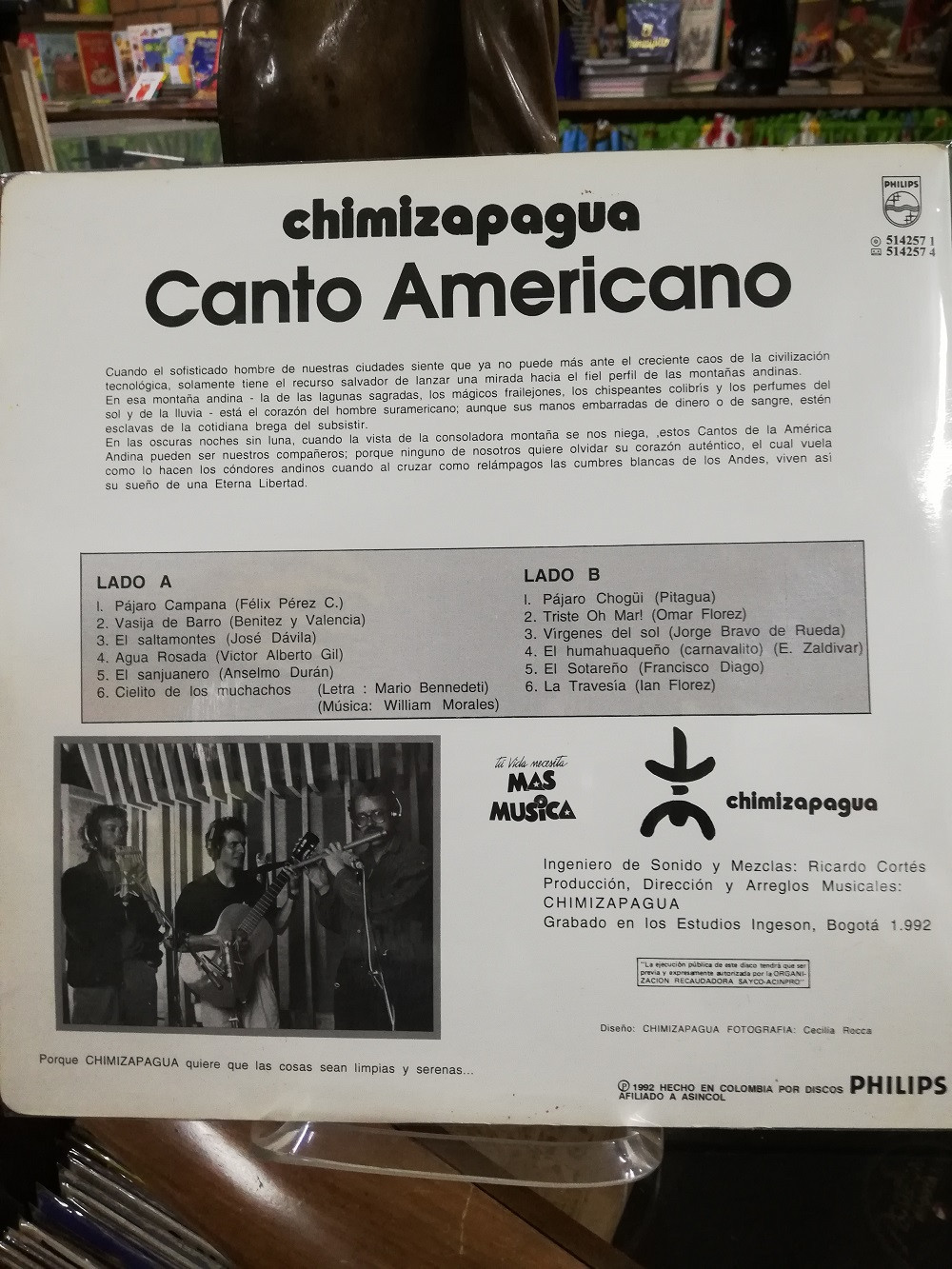 Imagen LP CHIMIZAPAGUA - CANTO AMERICANO 2