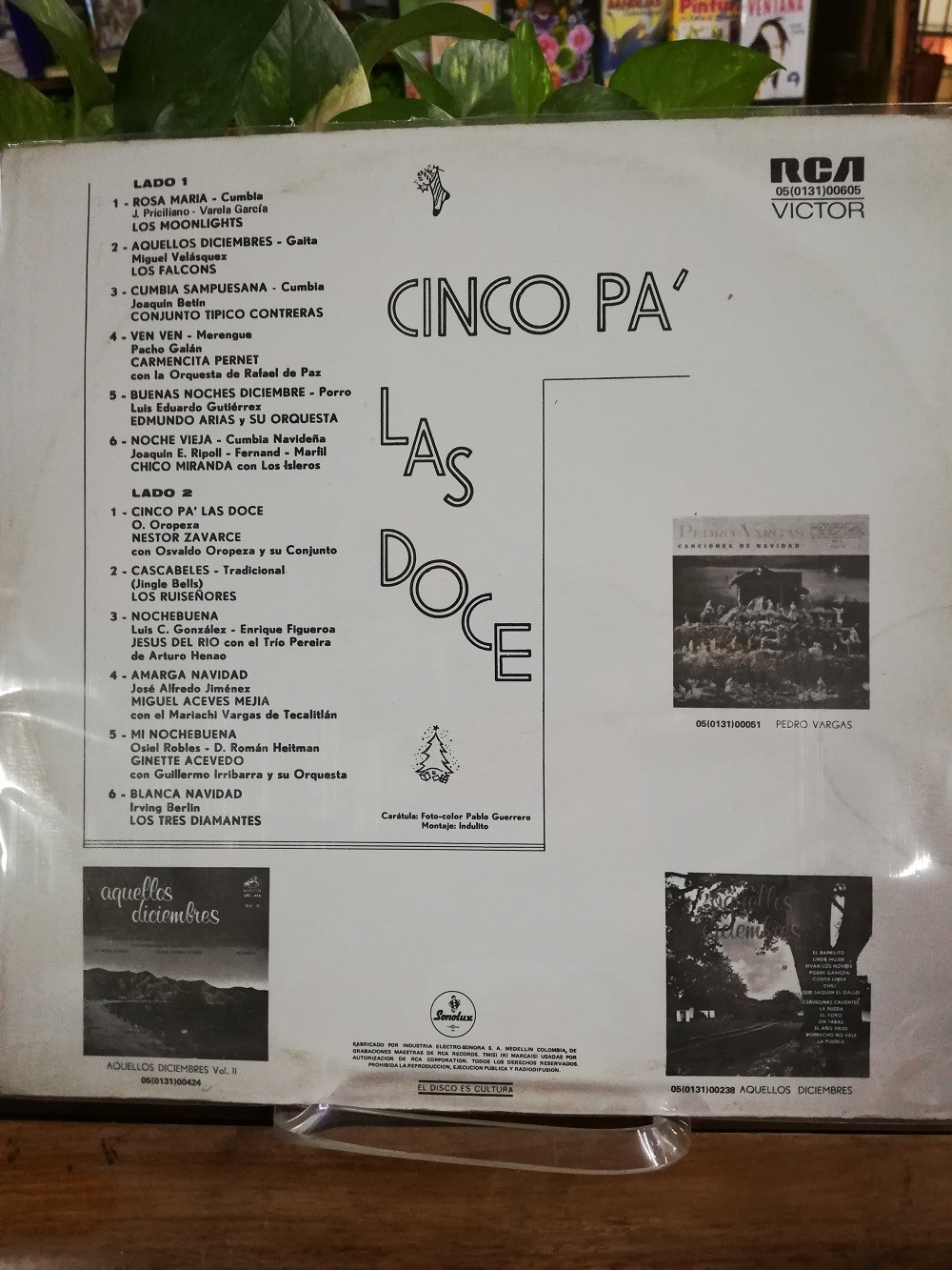 Imagen LP CINCO PA´ LAS DOCE - ARTISTAS VARIOS 2