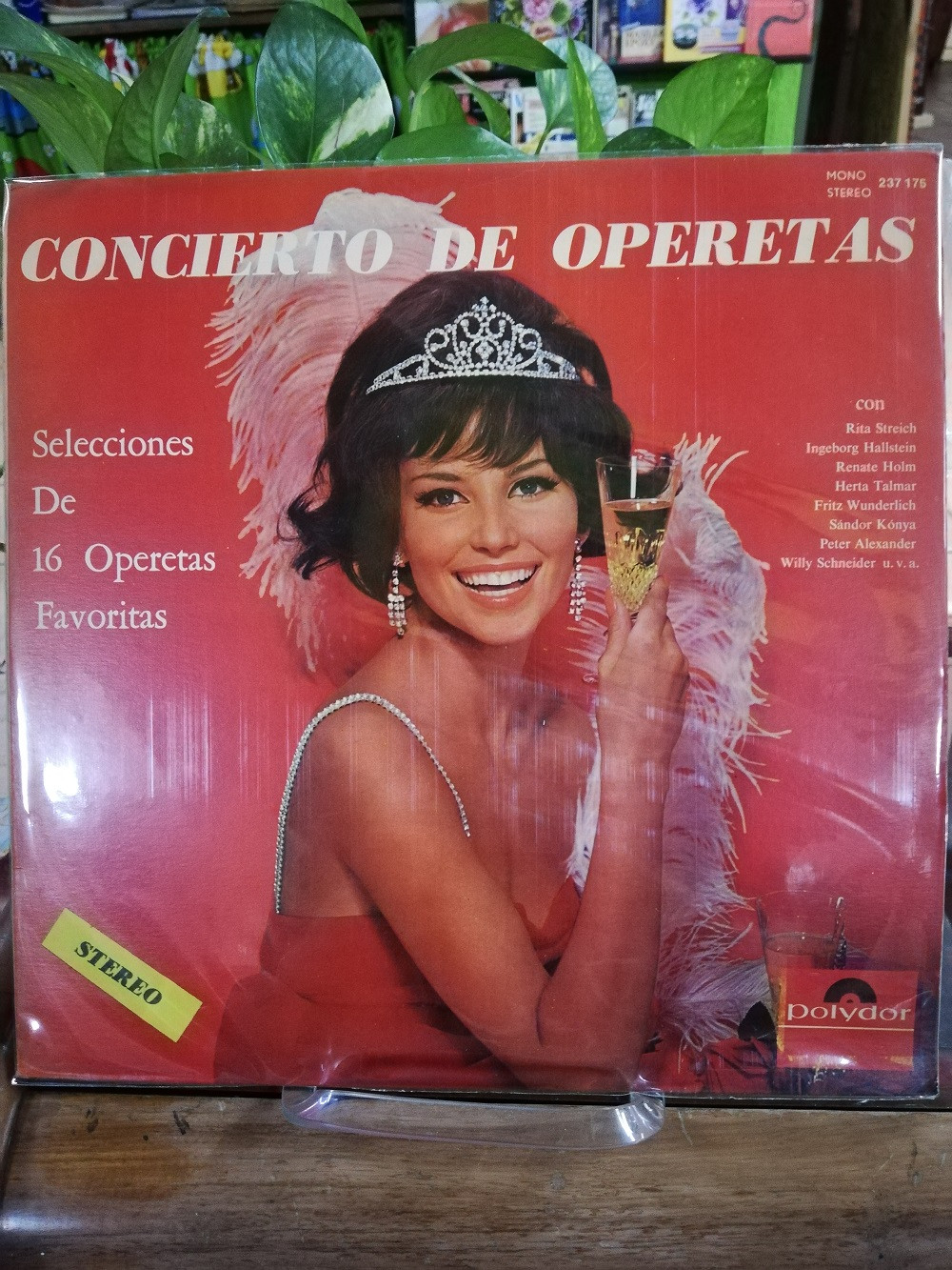 Imagen LP CONCIERTO DE OPERETAS - SELECCIONES DE 16 OPERETAS FAVORITAS