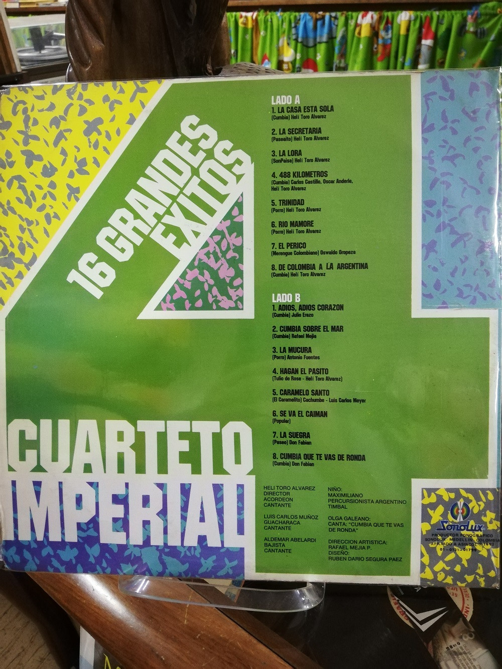 Imagen LP CUARTETO IMPERIAL - 16 GRANDES EXITOS 2