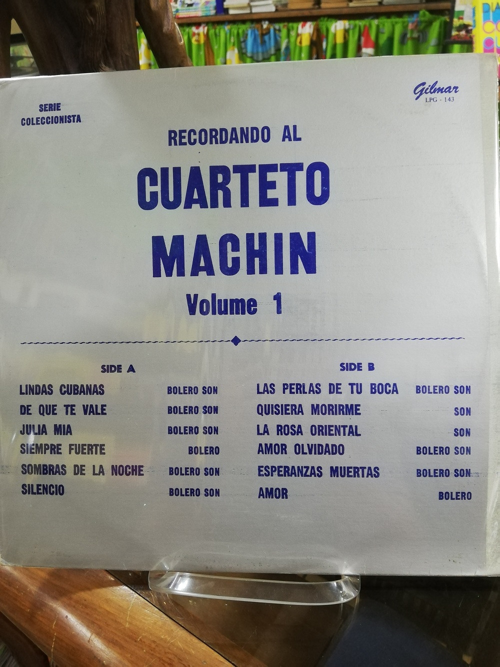 Imagen LP CUARTETO MACHIN - RECORDANDO AL CUARTETO MACHIN VOL. 1 1