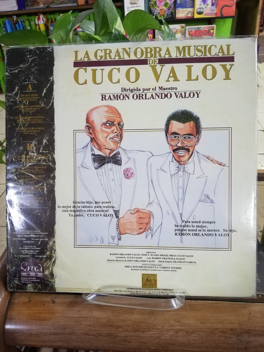 Imagen LP CUCO VALOY - LA GRAN OBRA MUSICAL DE CUCO VALOY 2