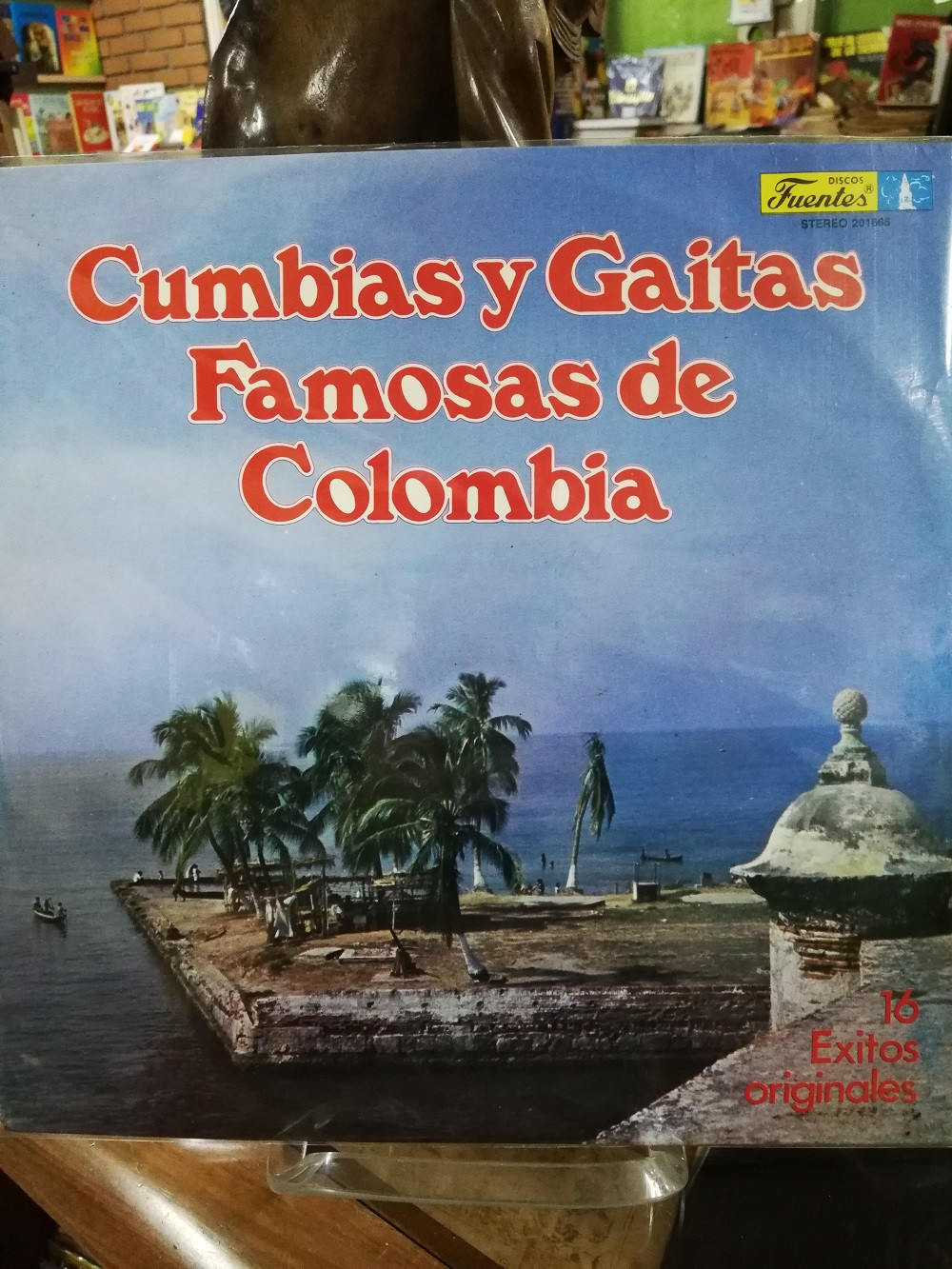 Imagen LP CUMBIAS Y GAITAS FAMOSAS DE COLOMBIA - 16 EXITOS ORIGINALES 1