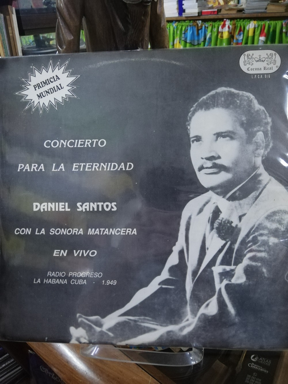 Imagen LP DANIEL SANTOS CON LA SONORA MATANCERA - CONCIERTO PARA LA ETERNIDAD, RADIO PROGRESO LA HABANA CUBA 1949 1