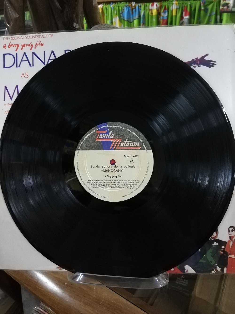 Imagen LP DIANA ROSS - MAHOGANY, THE ORIGINAL SOUNDTRACK 3