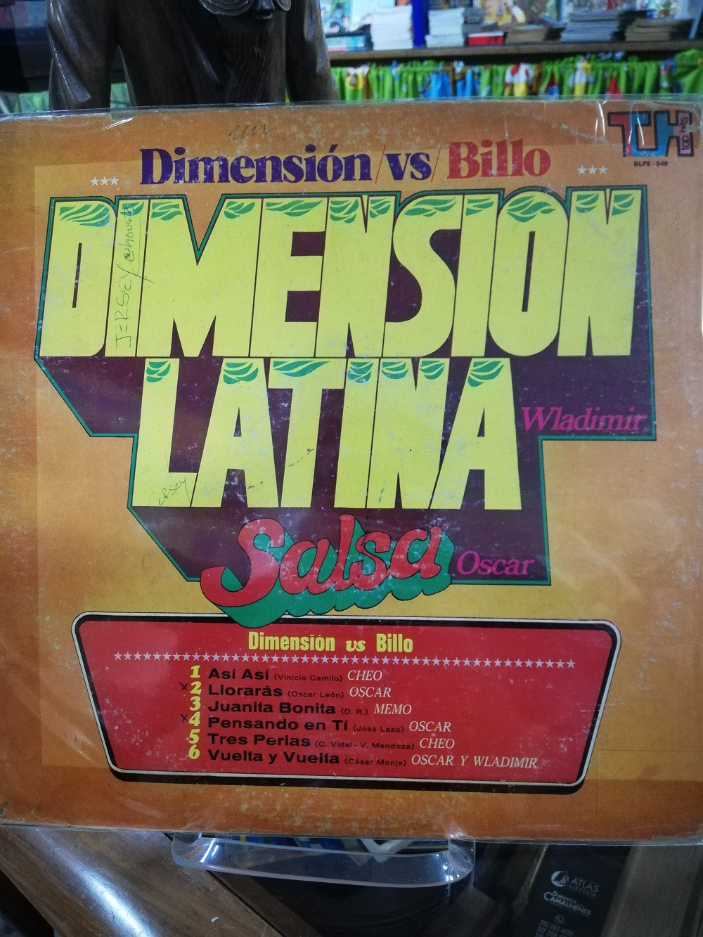 Imagen LP DIMENSIÓN LATINA & BILLOS CARACAS BOYS - DIMENSIÓN VS. BILLOS
