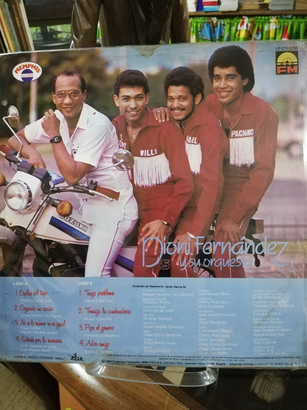 Imagen LP DIONI FERNANDEZ Y SU ORQUESTA - EQUIPADO! 2