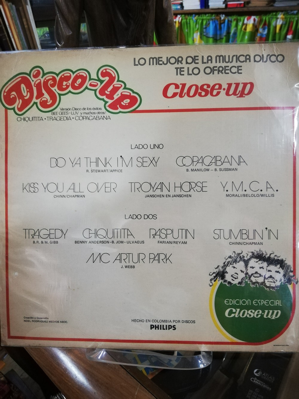 Imagen LP DISCO-UP - LO MEJOR DE LA MÚSICA DISCO 2