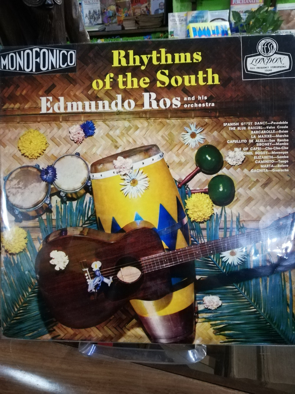 Imagen LP EDMUNDO ROS AND HIS ORCHESTRA - RHYTHMS OF THE SOUTH 1